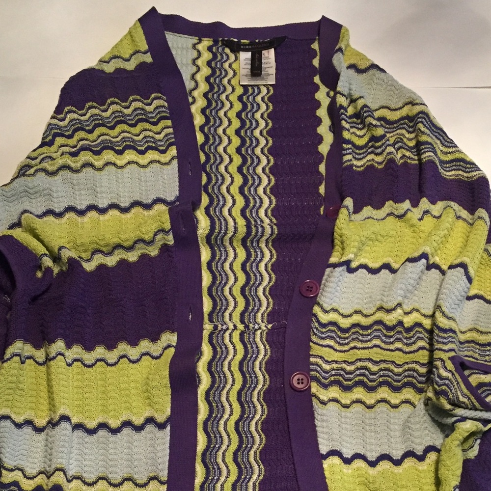 Colorful Knit BCBGMAXAZRIA Shrug